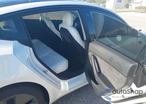 2022 Tesla Model 3 Rear-Wheel Drive from USA, damaged, VIN 5YJ3E1EA3NF329452